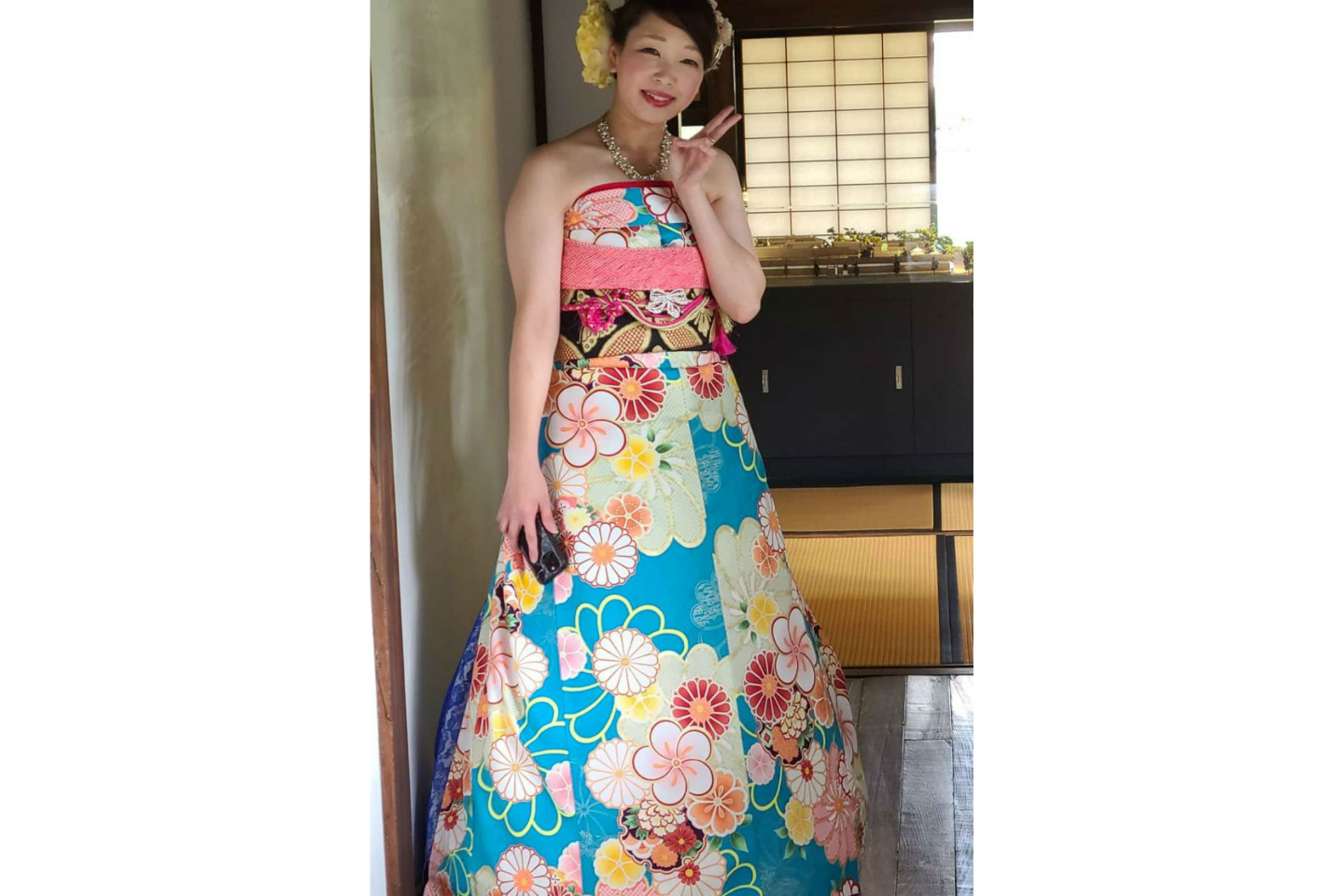 【山口・防府・着物レンタル】防府の名所でオリエンタル和装ブライダル写真撮影プラン 写真7