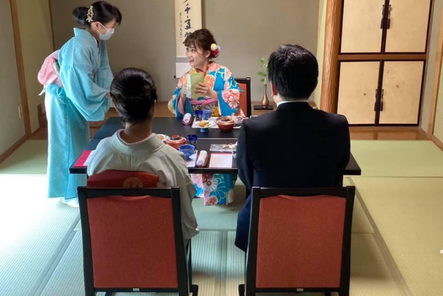 【山口・防府・着物レンタル】一生に一度の思い出を！着物＆オリエンタル和装食事付きプラン 写真7