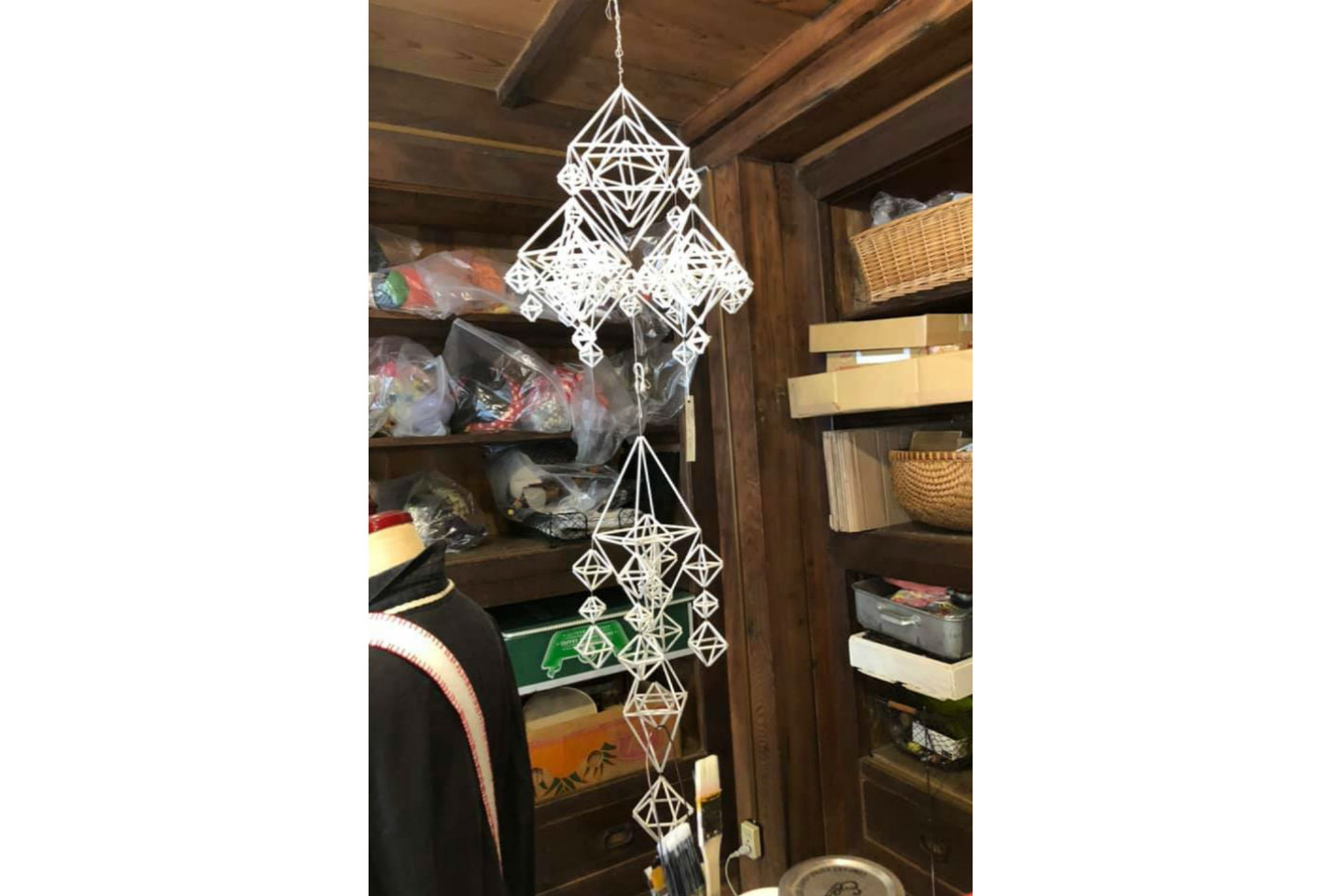 【岡山・牛窓・手作り雑貨】北欧の伝統品、ヒンメリを作ってみよう 写真4