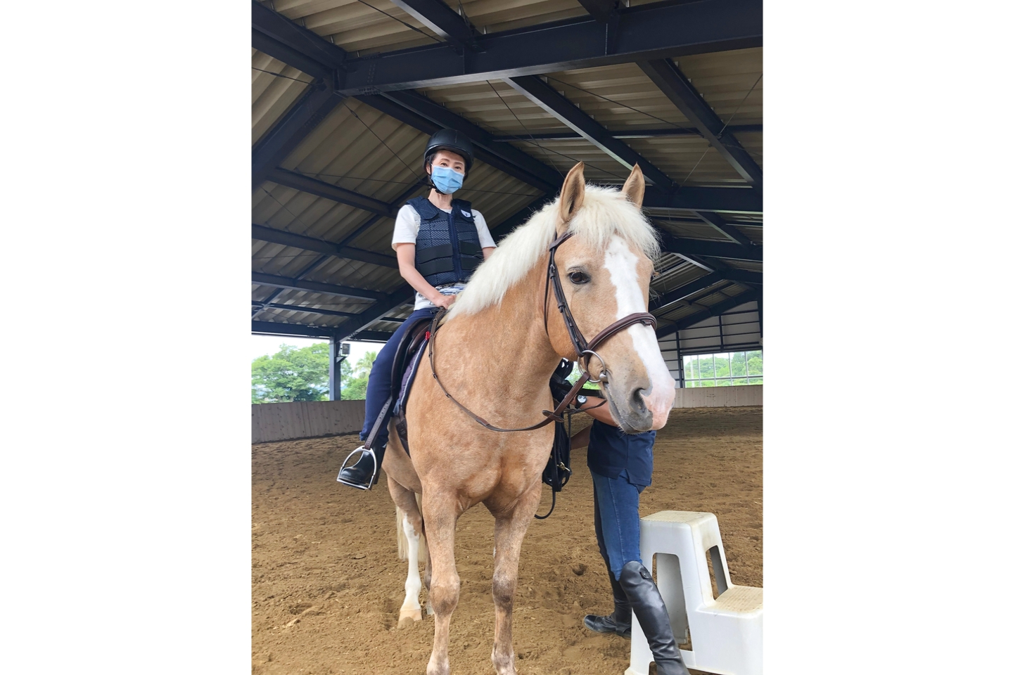 【三重・津市・乗馬体験】初心者歓迎！乗馬の基本動作を学ぼう！ランチパック付き乗馬体験 写真6