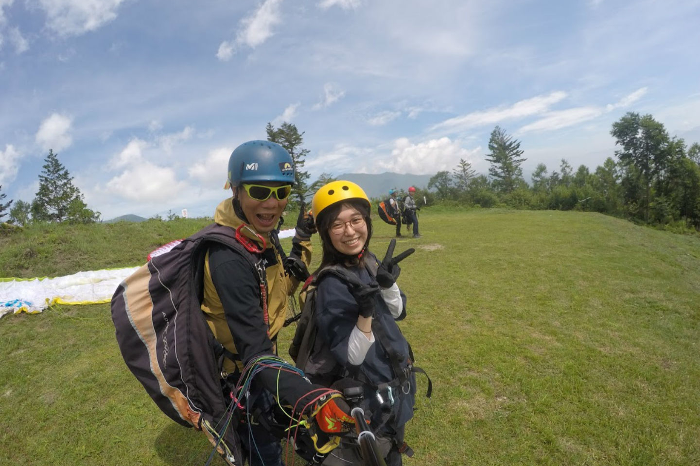 木曽 飯田 昼神のパラグライダー ハンググライダーの予約 日本旅行 オプショナルツアー アクティビティ 遊びの体験予約