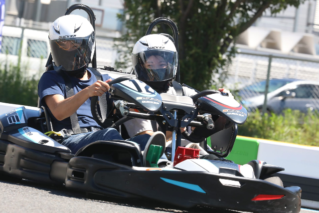 【茨城・東茨城・ゴーカート】ふたりで協力して攻略！2人乗りゴーカート体験プラン 写真6