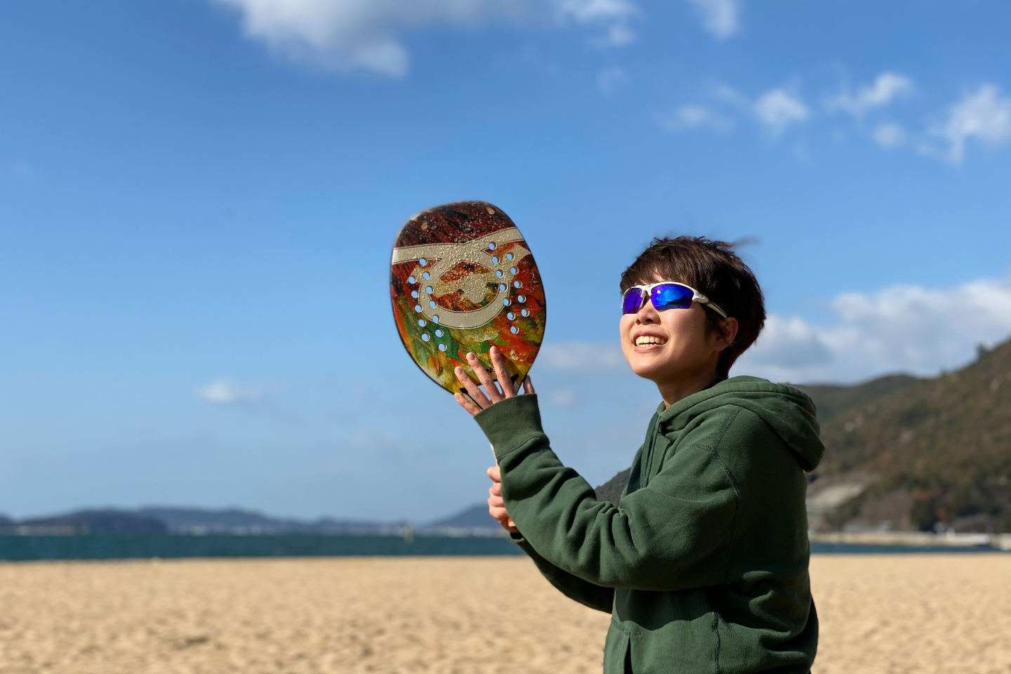 【岡山・玉野・ビーチテニス】ロケーションも抜群！ビーチテニス体験（中学生以上） 写真5