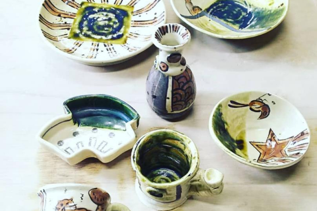 【福岡・三井・陶芸体験】粘土で自由に作品を作ろう！マグカップなど陶芸作品（1個） 写真3