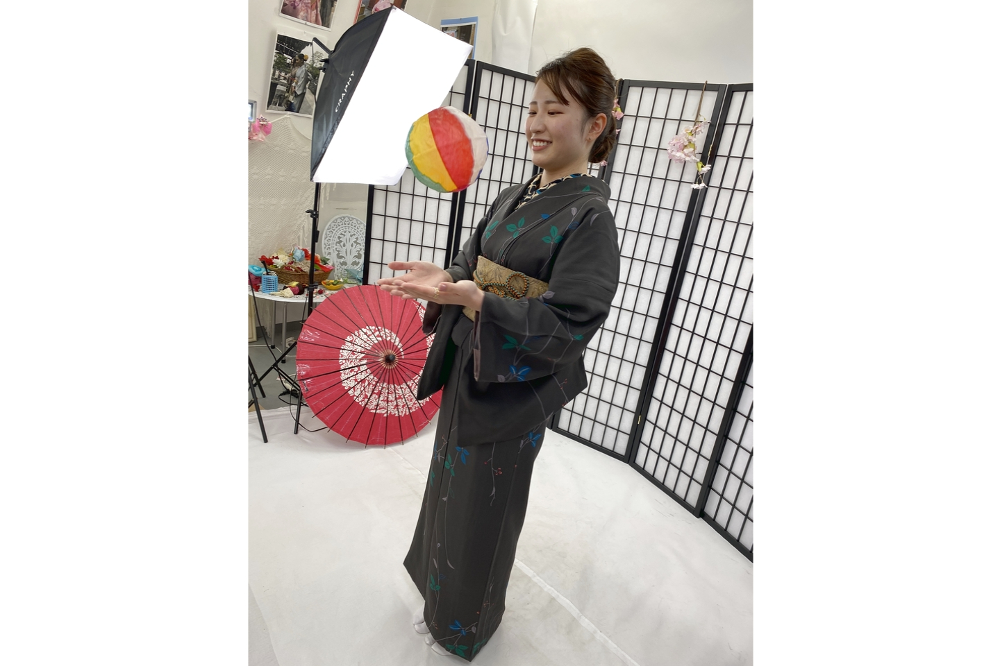 【千葉・成田・着物レンタル】レトロかわいい着物で成田山散策。大正ロマンプラン 写真7