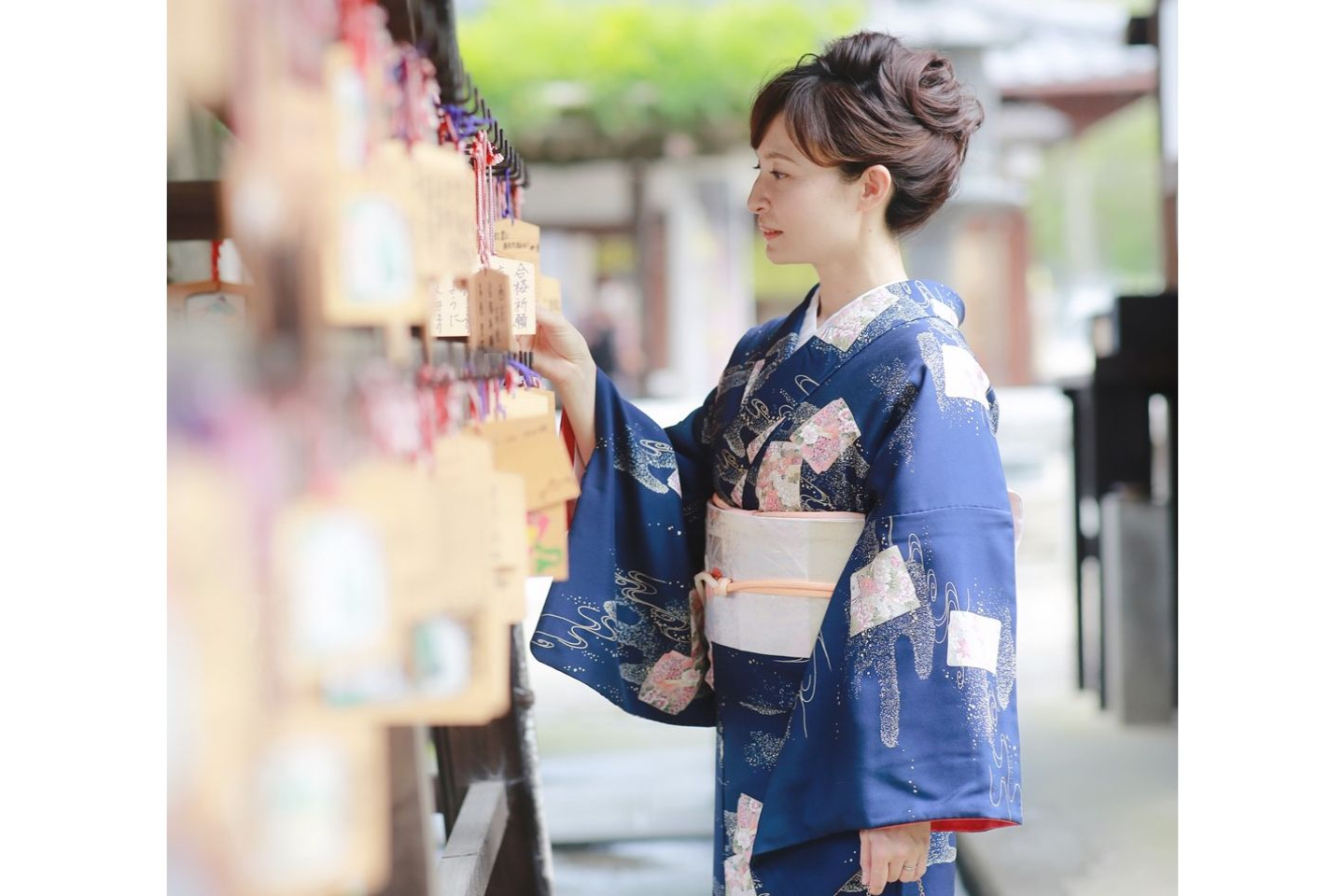 【奈良県・奈良市・着物レンタル】風情ある古都の町を着物でおさんぽ。小紋コース 写真7