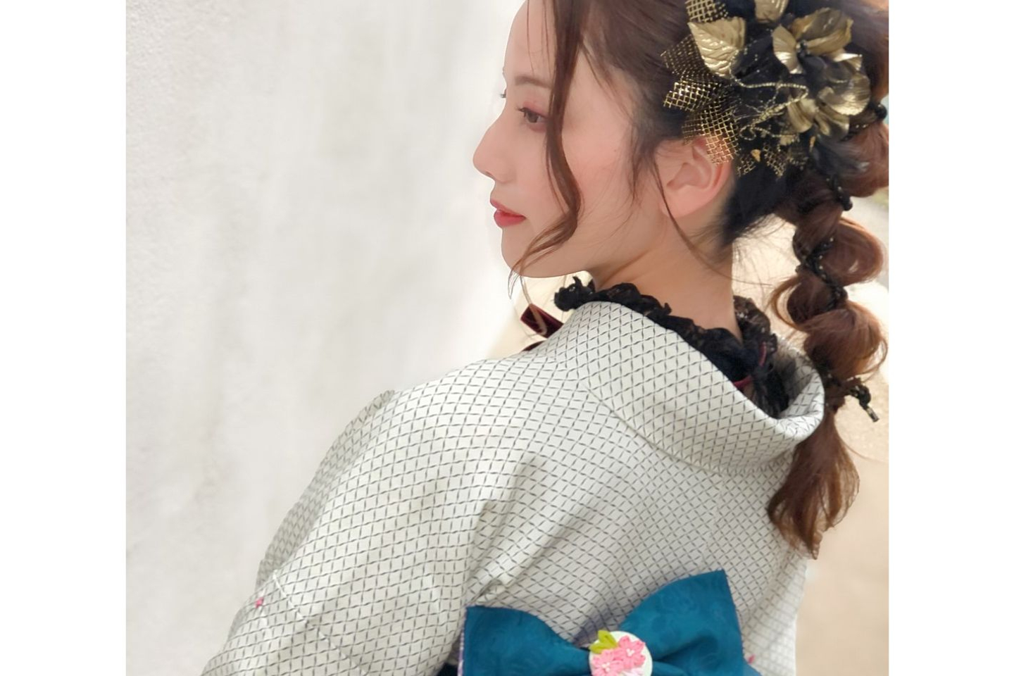 【奈良県・奈良市・着物レンタル】斬新コーデで注目をあびよう。スペシャル和装コース 写真7