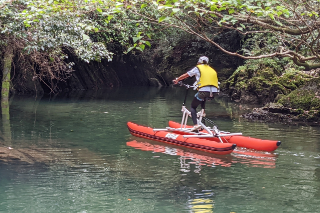 【三重・多気・SUP】しっかり楽しむバイクSUP！宮川大橋をめぐる水上ツーリング（90分コース） 写真3