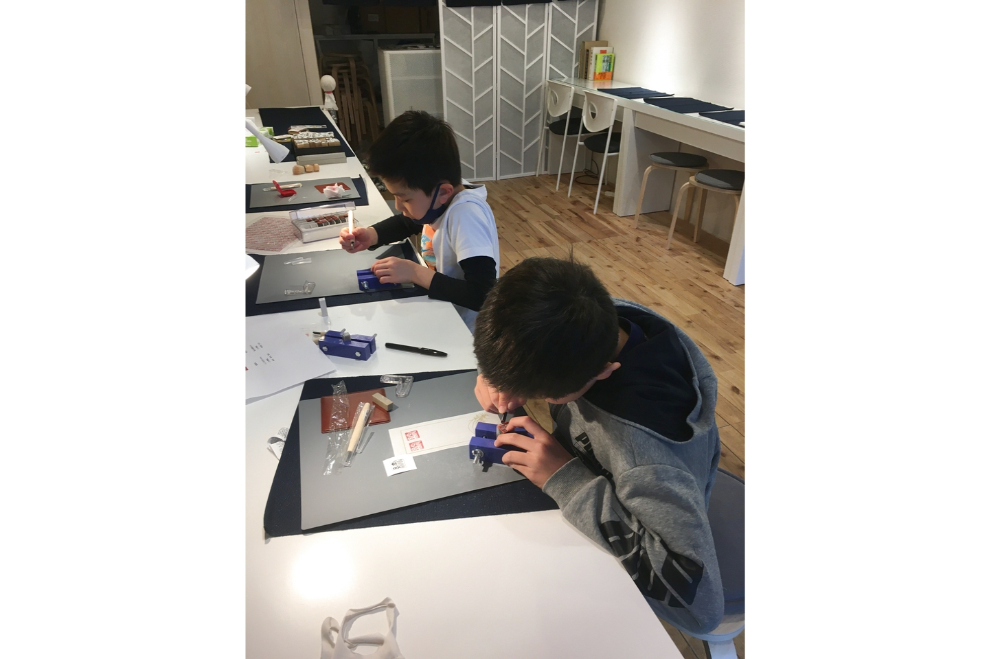 【神奈川・鎌倉・手作りはんこ】書道や絵画にもぴったりな落款作り！石のはんこ　1個 写真8
