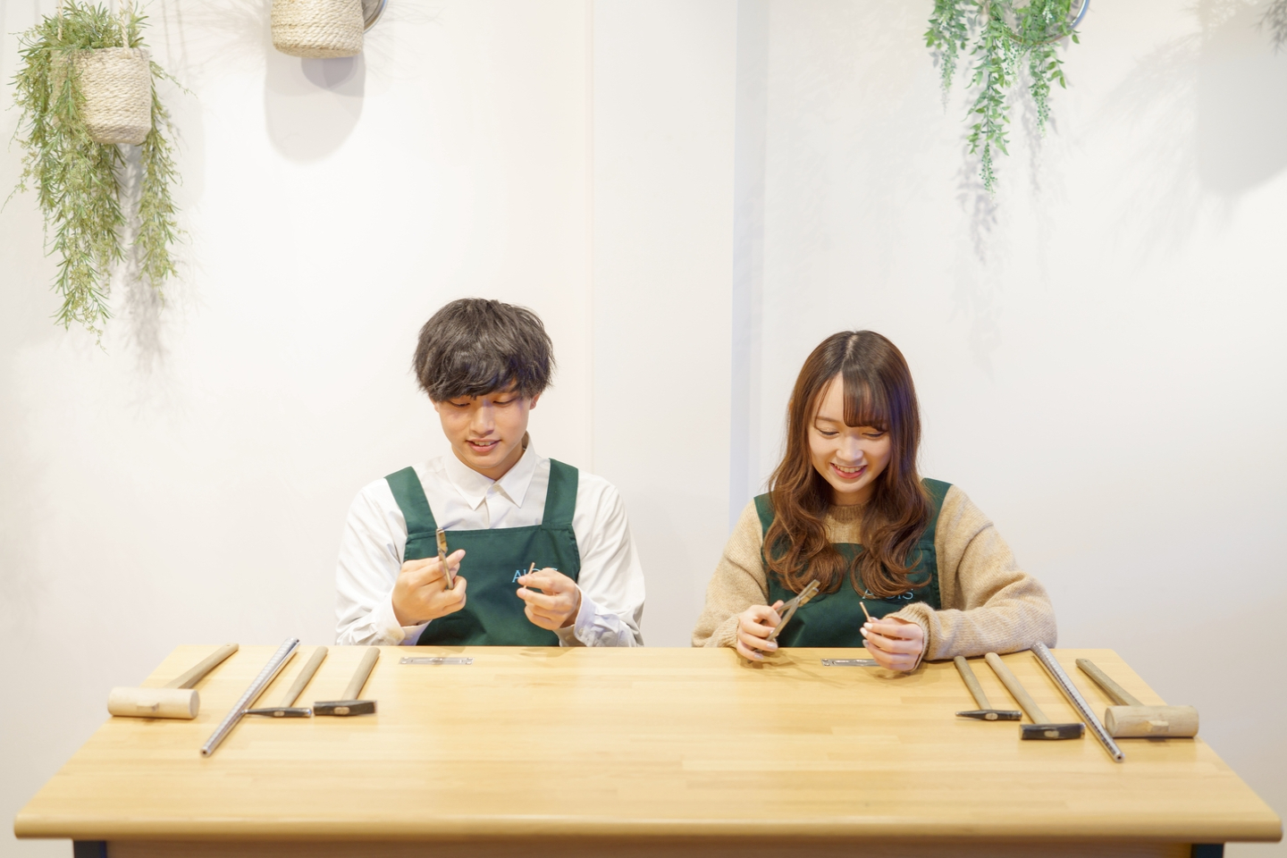 【千葉県・千葉市・手作り指輪】落ち着いた輝き。K10イエローゴールドリング制作 写真7