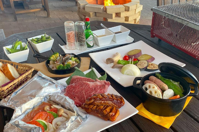 【期間限定ポイント10%還元！三重・津市・手ぶらBBQ】お肉はなんと松阪牛！！手ぶらでプレミアムBBQプラン（Cコース） 写真4