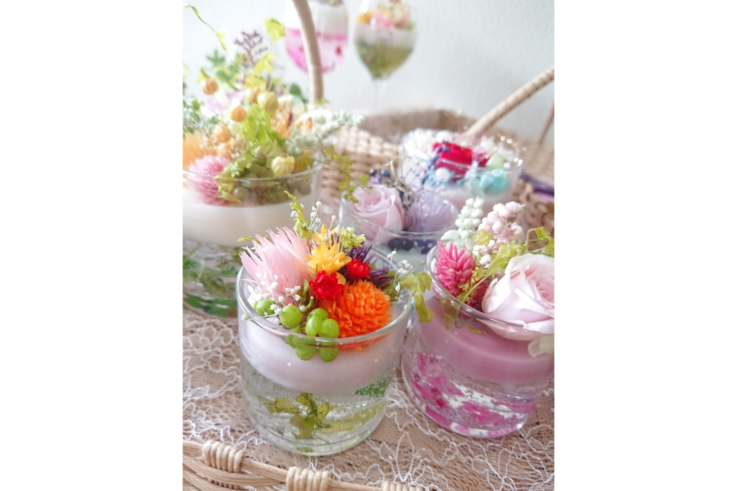 【静岡・伊東・手作りキャンドル】お部屋華やぐお洒落インテリア！アロマワックス制作 写真3