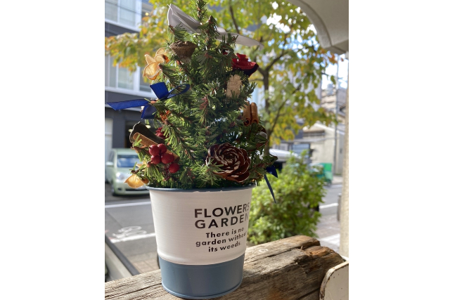 【京都府・京都市・クリスマスグッズ作り】簡単手作り！クリスマスミニツリー　1個 写真3
