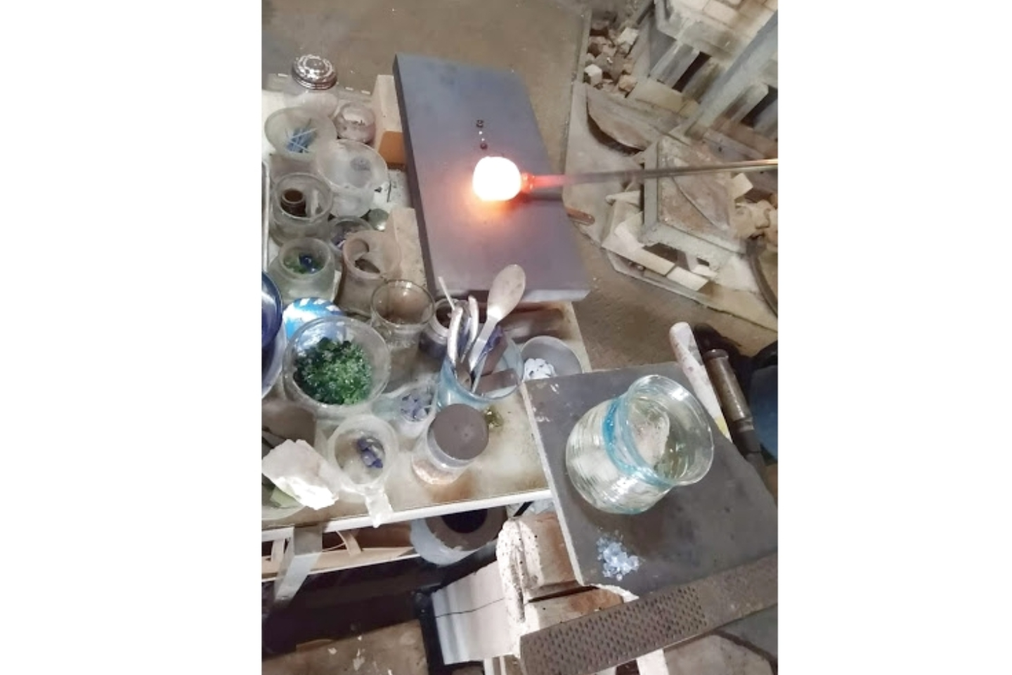 【長崎県・長崎市・吹きガラス体験】リサイクルガラスで作る！自分だけのガラス作品 写真6
