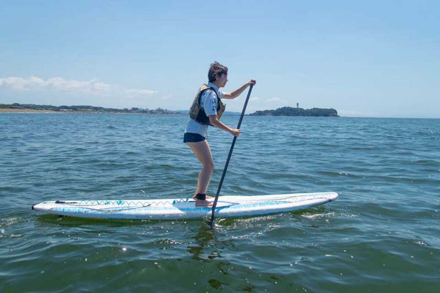 【神奈川・藤沢・SUP】初めての方も安心してチャレンジ！湘南の海でSUP体験 写真4