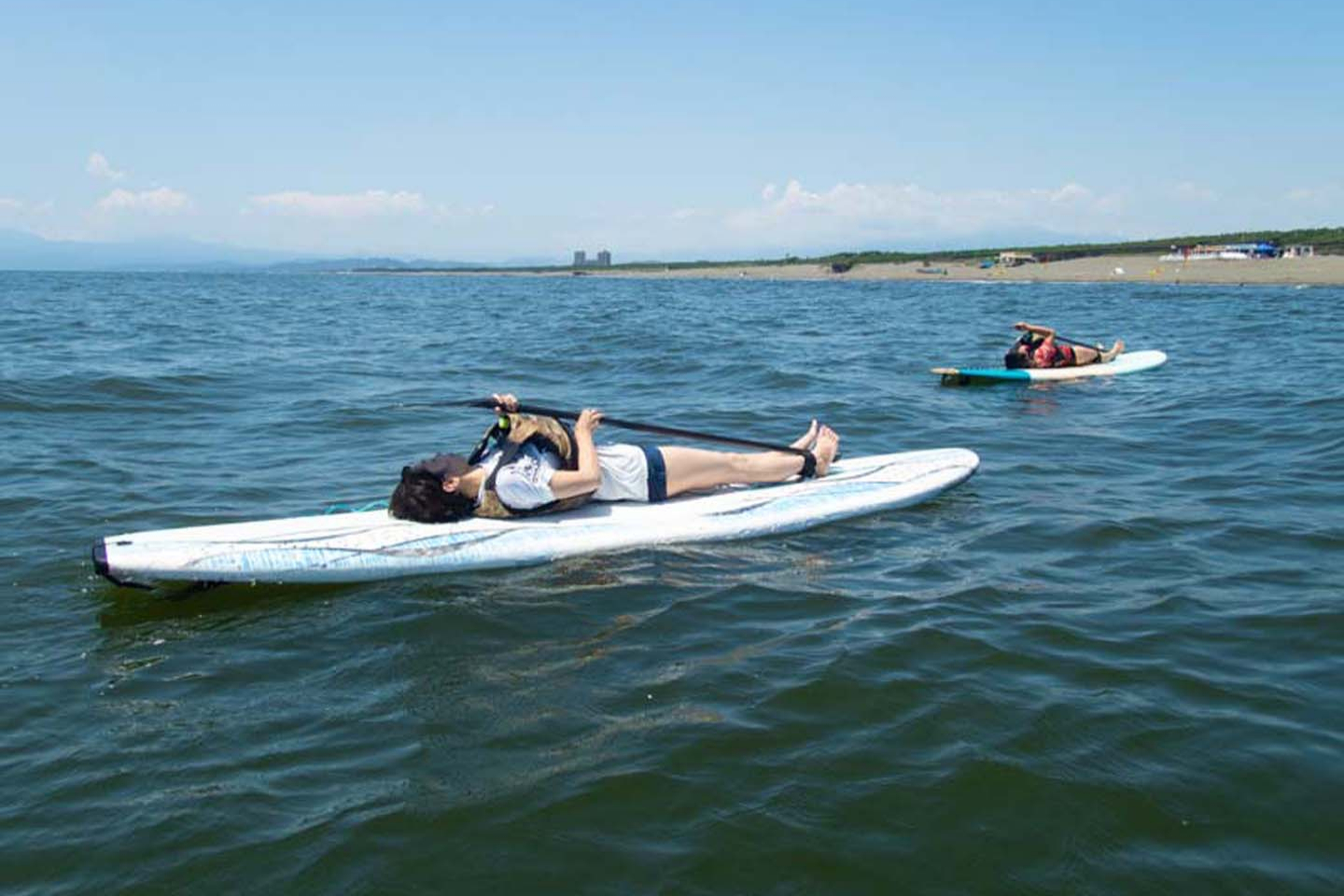 【神奈川・藤沢・SUP】初めての方も安心してチャレンジ！湘南の海でSUP体験 写真5