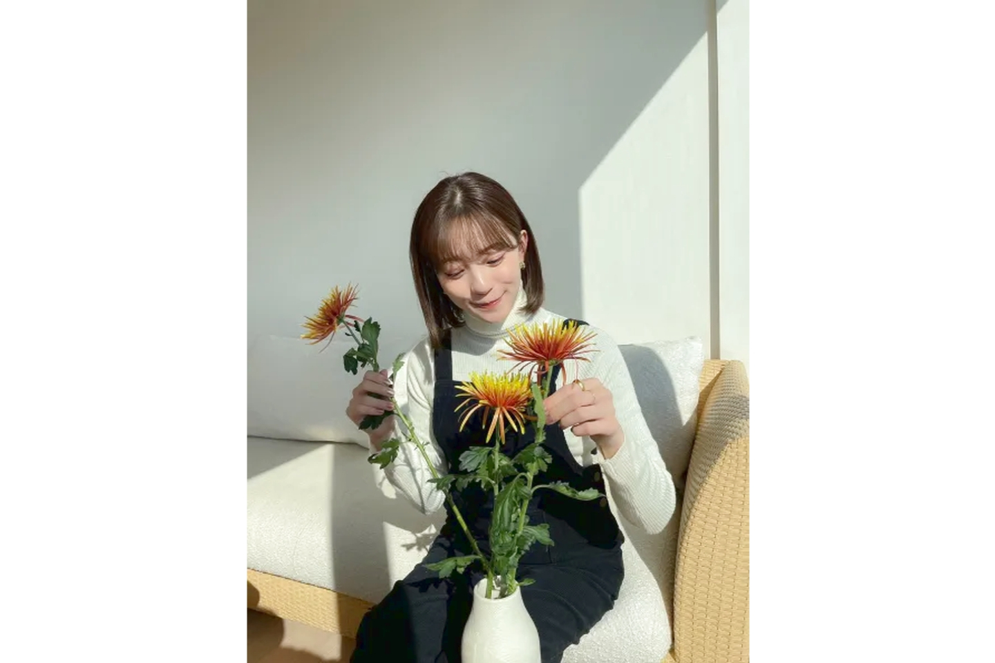 【東京・表参道・フラワーアレンジメント】爽やかな花の⾹りに癒されるフレッシュフラワーレッスン 写真8