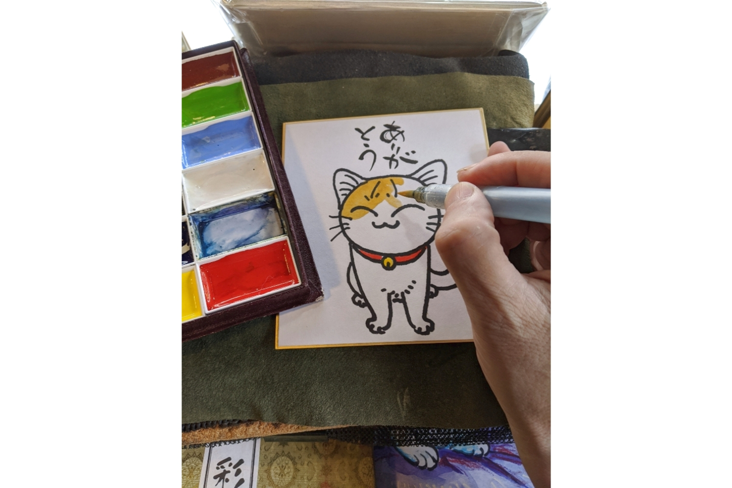【大分・湯布院・焼き絵】あたたかみがある。焼き絵のキーホルダー制作（1個） 写真5