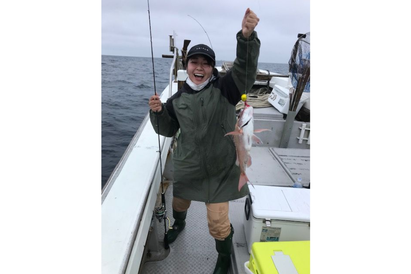 【鹿児島・阿久根・船釣り】狙うはマダイ！甑島列島で船釣りを楽しもう。釣り体験 写真5