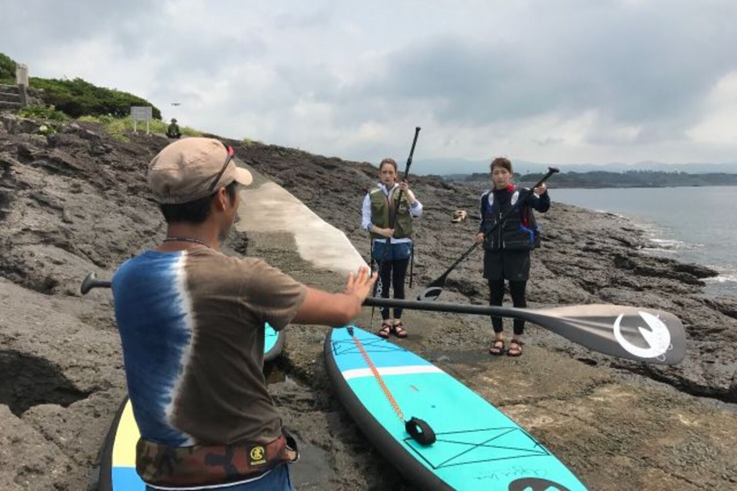 【鹿児島・南九州・SUP】海から開聞岳を眺めよう！ネイチャーSUP・海の湾内編 写真2