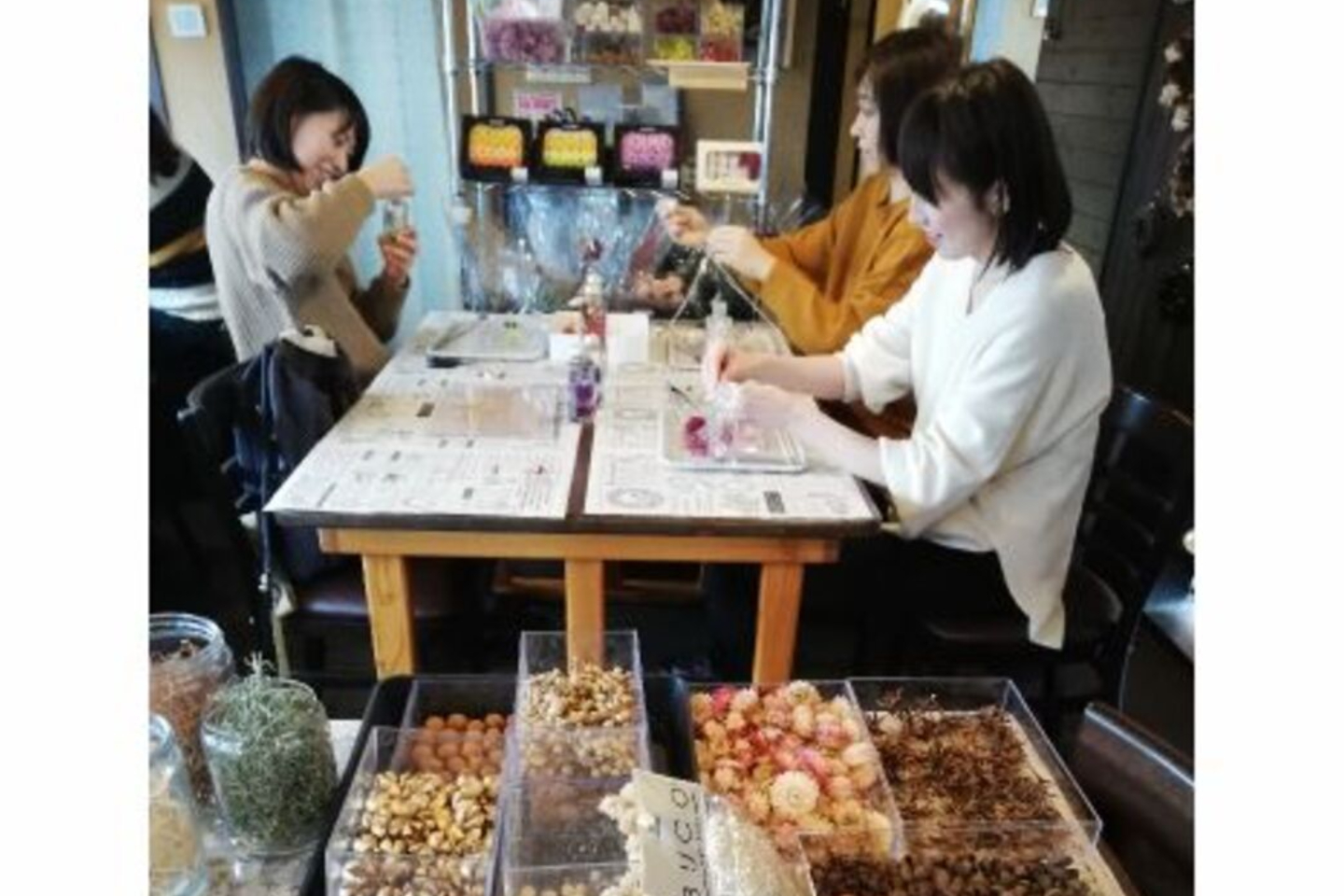 【北海道・石狩・手作り雑貨】写真立てをお洒落にデザイン！ボタニカルコラージュ1個 写真5