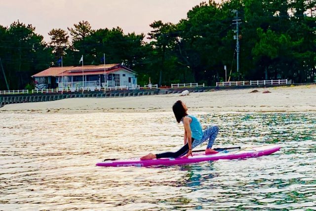 【大分・杵築・SUP】透明度の高い美しい海でのんびり海上散歩を満喫！SUP体験 写真4