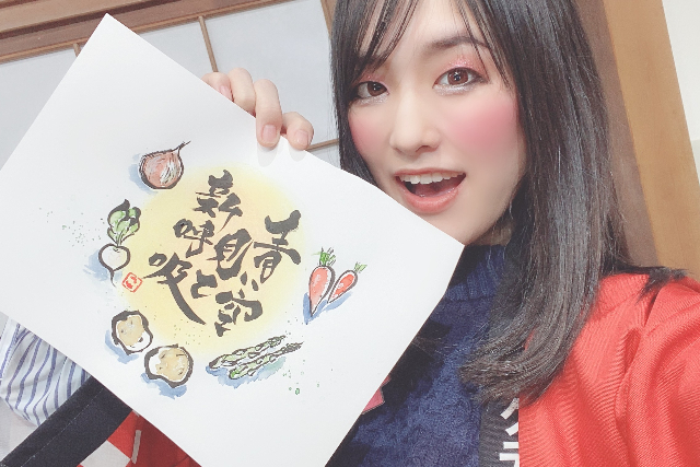 【東京・築地・書道教室】創作書家による無限で自由な「アート書道体験」 写真5