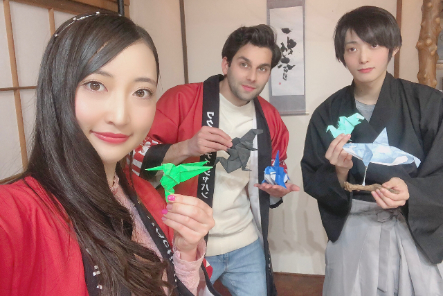 【東京・築地・日本の伝統文化】日本の伝統遊び「創作折り紙体験」を楽しもう！ 写真3