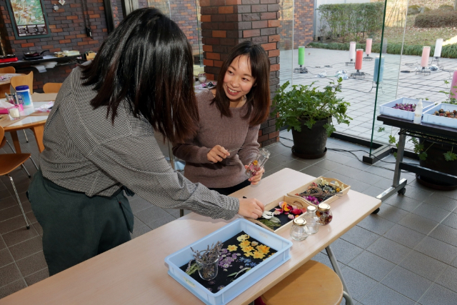 【福島県・福島市・ハーバリウム】お花のみずみずしさ続く。ハーバリウム制作（1個） 写真8