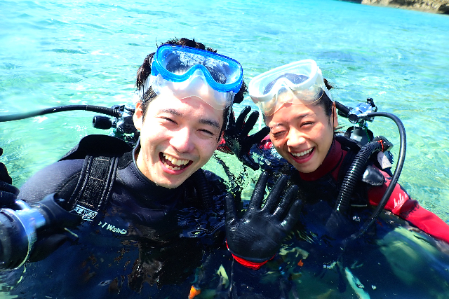 【沖縄・宮古島・体験ダイビング】初心者におすすめ！宮古島でビーチ体験ダイビング 写真6
