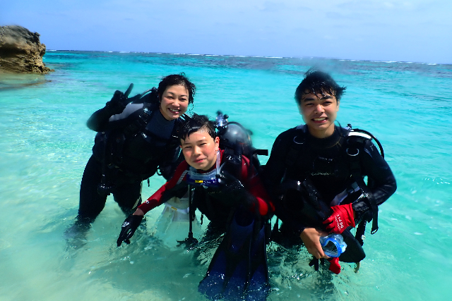 【沖縄・宮古島・体験ダイビング】初心者におすすめ！宮古島でビーチ体験ダイビング 写真8