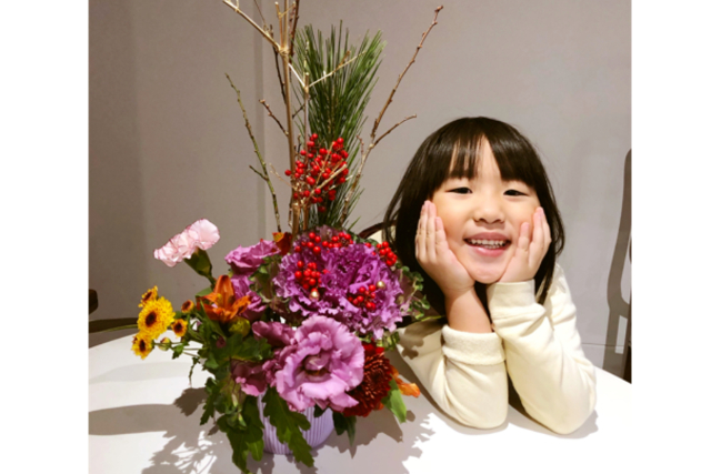 【山口・周南・フラワーアレンジメント教室】季節のお花でフラワーアレンジメント1個 写真3