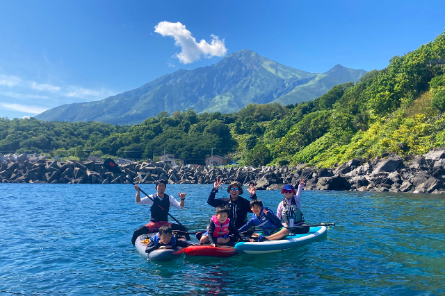 【北海道・利尻・SUP】見渡す限り海と山！壮大な自然のなかでSUP体験 写真2