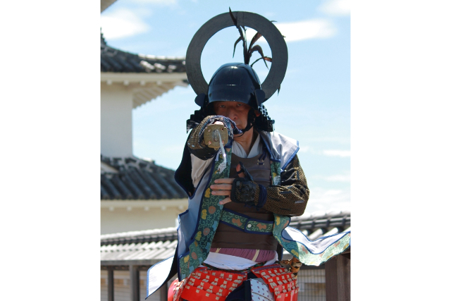 【兵庫・明石・変身写真】武将になりきろう！明石城散策（着付け・プロカメラマン） 写真5