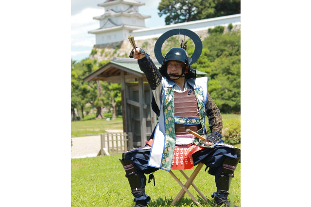 【兵庫・明石・変身写真】武将になりきろう！明石城散策（着付け・プロカメラマン） 写真7