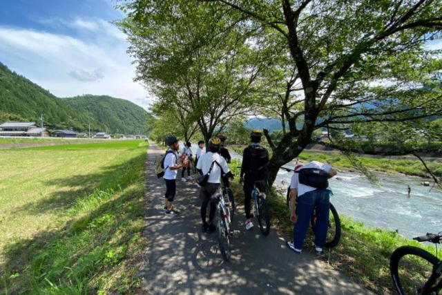 【岐阜・郡上・サイクリング】E‐BIKEに乗って自然体験！ファンライドツアー 写真4