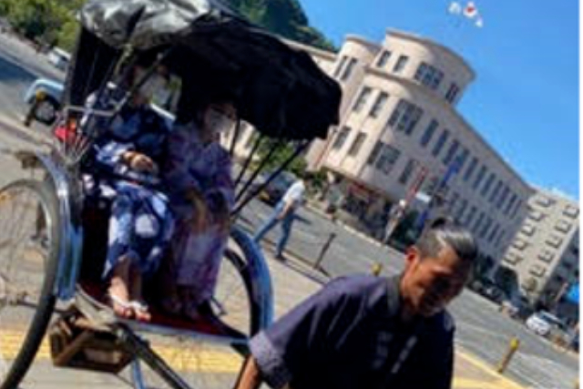 【鹿児島県・鹿児島市・人力車】明治維新の歴史・鹿児島を人力車で廻る！30分コース 写真4