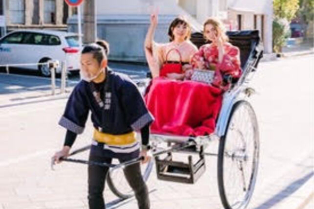 【鹿児島県・鹿児島市・人力車】明治維新の歴史・鹿児島を人力車で廻る！30分コース 写真5