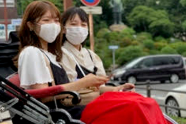 【鹿児島県・鹿児島市・人力車】鹿児島の街を人力車で巡ろう！じっくり60分コース 写真6