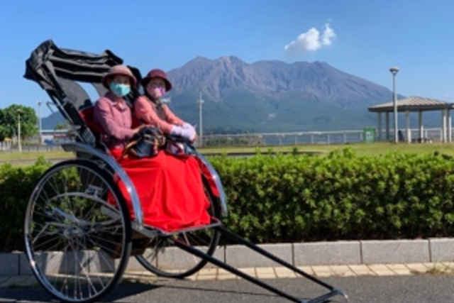 【鹿児島県・鹿児島市・人力車】鹿児島の街を人力車で巡ろう！じっくり60分コース 写真7
