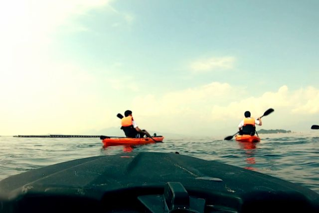 【やっぱ広島じゃ割(地域観光支援分)適用プラン｜広島市・カヤック】似島でのんびり。カヤックで釣りを楽しもう（3～4時間） 写真6