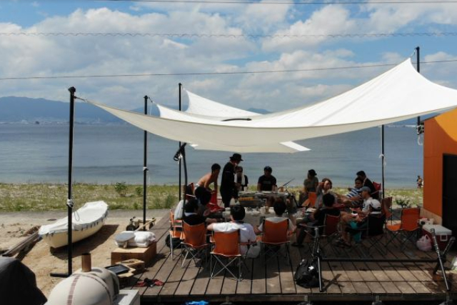 【広島県・広島市・BBQ】好みの食材を持ち込んで楽しもう！海辺で貸切バーベキュー 写真7