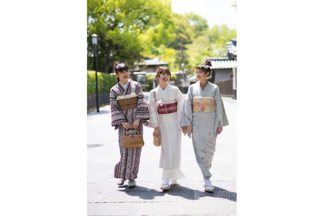 【奈良県・奈良市・浴衣レンタル】浴衣を着て奈良の街をお出かけ！スタンダードプラン 写真4