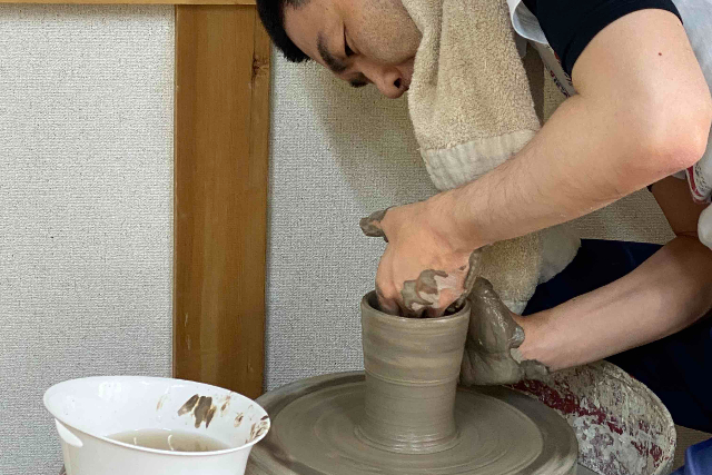 【石川・金沢・電動ろくろ】初めてのロクロ体験に挑戦しよう！器（1個） 写真6