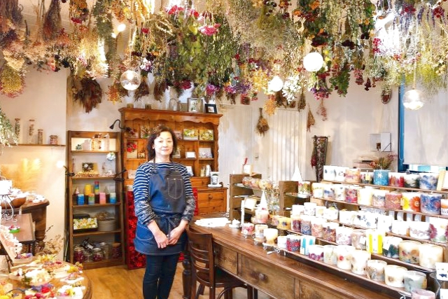【福岡・糸島・手作りキャンドル】お花を使ってオリジナルのキャンドルを作ろう！1個 写真7