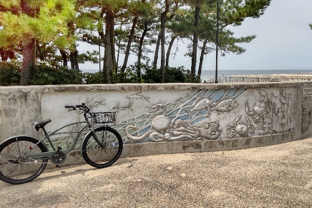 【兵庫・明石・レンタサイクル】ビーチクルーザーで海辺をサイクリング！1日コース 写真4