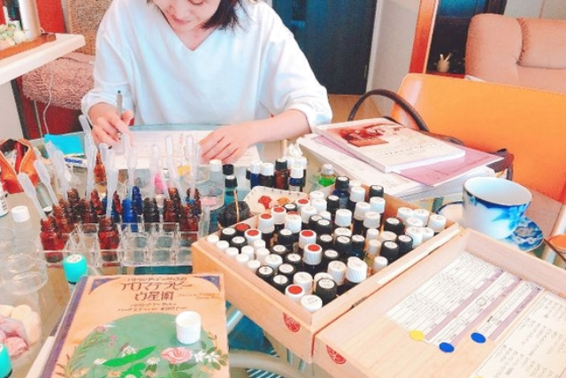 【東京・東陽町・アロマオイル手作り】お気に入りの香りに調香しよう！アロマ香水（1個） 写真6