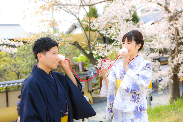 【京都・東山・ロケーションフォト】2人の思い出！着物レンタル＆撮影カップルプラン 写真5