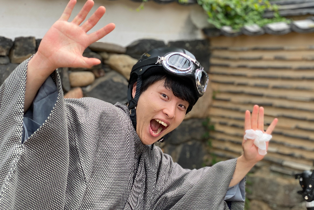 【山口・萩・乗り物レンタル】着物に着替えて立ち乗り電動キックボードで萩を観光！ 写真7