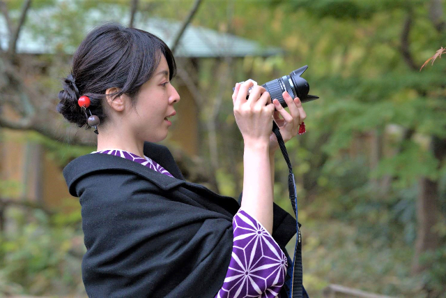 【神奈川・鎌倉・写真教室】きもの姿で鎌倉を満喫！きもの着付け体験＆フォトレッスン